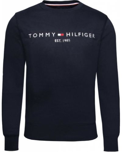 TOMMY HILFIGER Bluză de molton  albastru noapte / roșu / alb