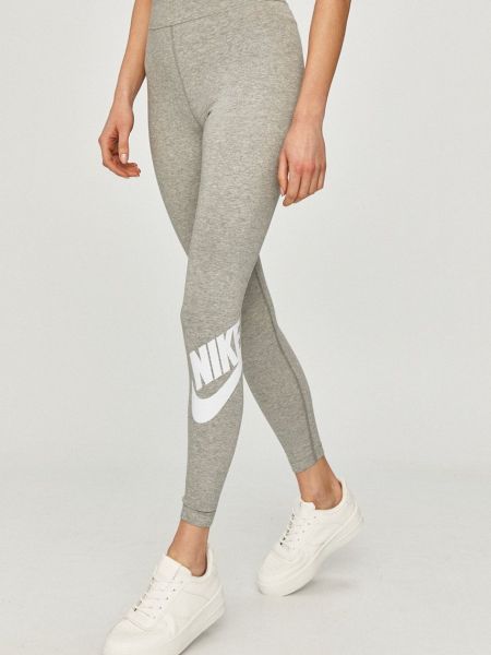 Legíny Nike Sportswear šedé