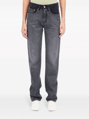 Slim fit skinny jeans aus baumwoll Mm6 Maison Margiela grau