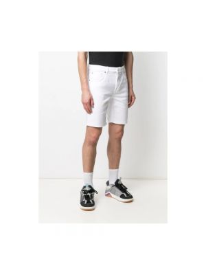 Pantalones chinos de algodón Dondup blanco