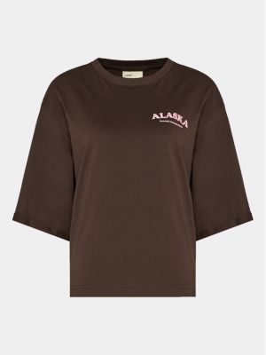 T-shirt Outhorn marron