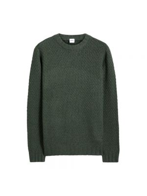 Dzianinowy sweter Aspesi zielony