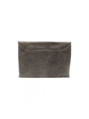 Bolso clutch de cuero Givenchy Pre-owned gris