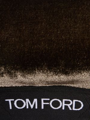 Sutien de catifea Tom Ford gri