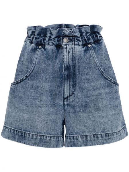 Kratke traper hlače Isabel Marant plava