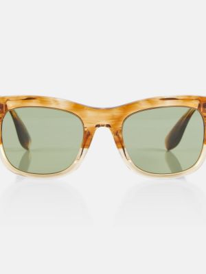 Okulary przeciwsłoneczne Brunello Cucinelli zielone