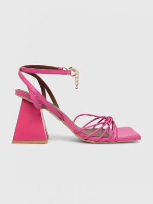 Kožne sandale Alohas ružičasta