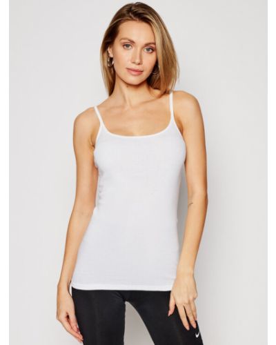 Triumph Felső Katia Basics 10181825 Fehér Slim Fit