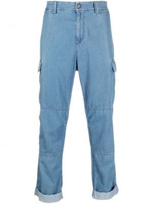 Jeans med normal passform Brunello Cucinelli blå