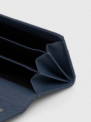 Kožená peněženka Answear Lab modrá