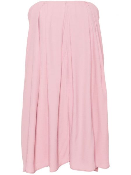 Φουσκωμένο φόρεμα Federica Tosi ροζ