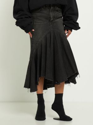 Bottines en tricot Balenciaga noir