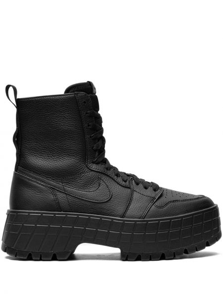 Členkové topánky Jordan čierna