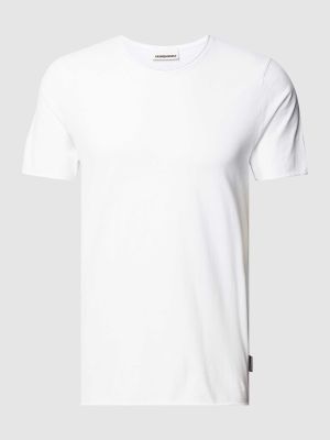 Koszulka w jednolitym kolorze Armedangels biała