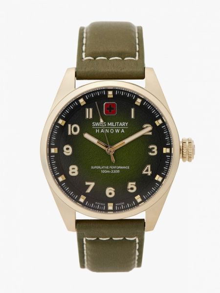 Часы Swiss Military Hanowa хаки