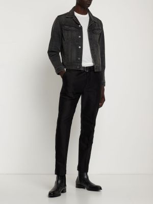 Kurtka jeansowa Tom Ford czarna