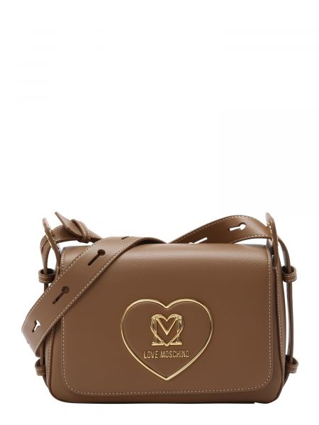 Taske Love Moschino guld