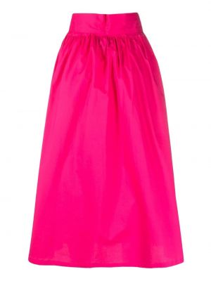 Spódnica z kokardką Philipp Plein różowa