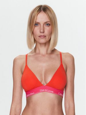 Nepodloženi grudnjak Calvin Klein Underwear crvena