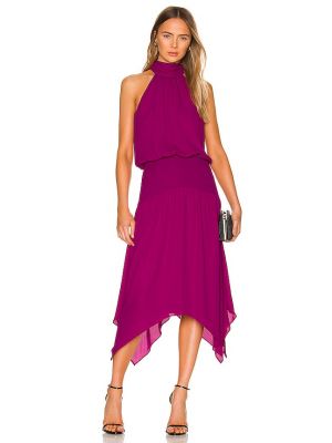 Платье миди Krisa, фиолетовый