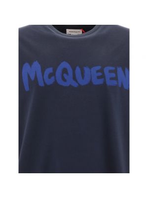 Camisa Alexander Mcqueen azul