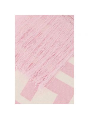 Bufanda de lana Vetements rosa