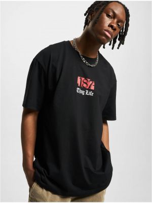 Polo majica Thug Life črna