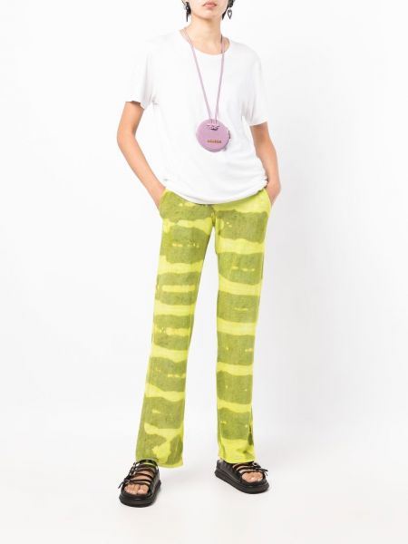 Pantalon de joggings à imprimé tie dye Stain Shade vert