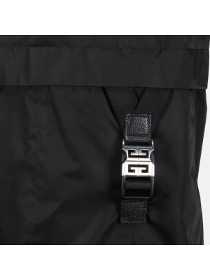 Pantalones cortos cargo con cremallera con bolsillos Givenchy negro