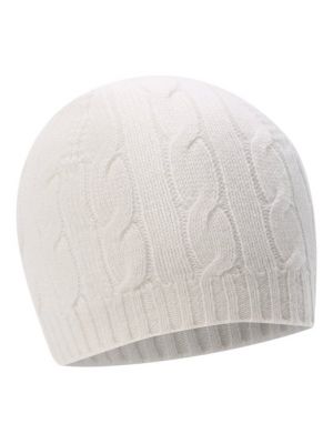 Кашемировая шапка Ralph Lauren белая