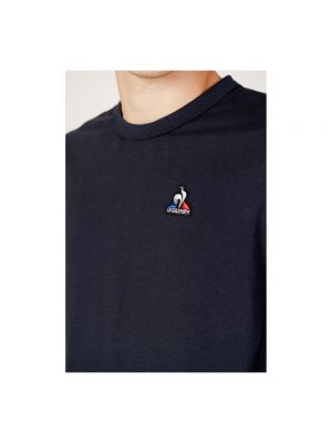 Camiseta manga corta de cuello redondo Le Coq Sportif azul
