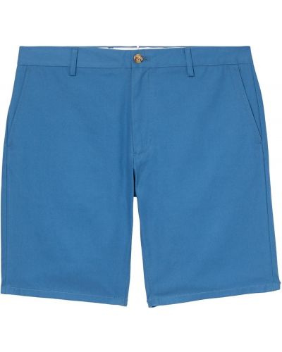 Pantalones chinos con apliques Burberry azul