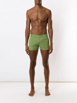 Shorts slim Amir Slama vert