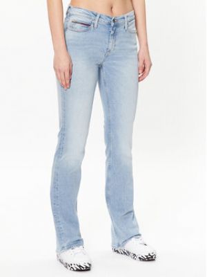 Zvonové džíny Tommy Jeans modré