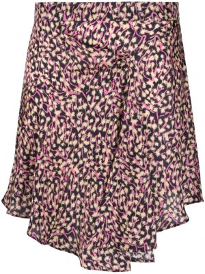 Spódnica asymetryczna drapowana Isabel Marant