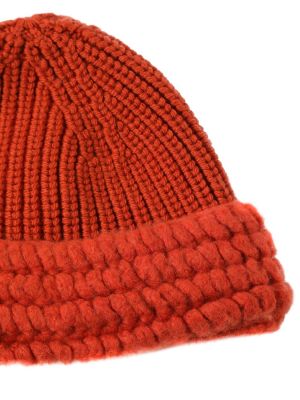 Вълнена шапка Moncler Genius оранжево