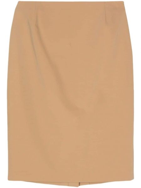Suknja Prada Pre-owned smeđa