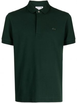 Поло тениска Lacoste зелено