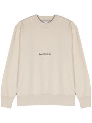Sweatshirt mit stickerei ausgestellt Calvin Klein Jeans