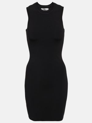 Obleka Victoria Beckham črna