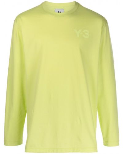 Camiseta con estampado Y-3 amarillo