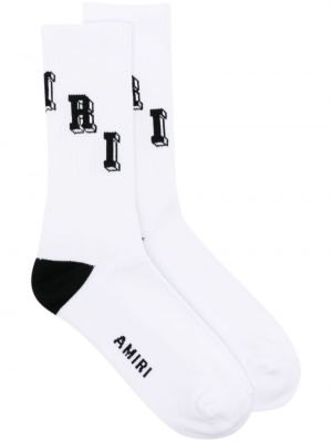 Плетени чорапи Amiri бяло