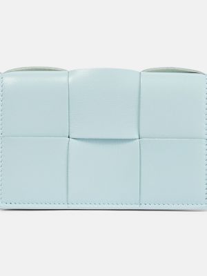 Δερμάτινος πορτοφόλι Bottega Veneta μπλε