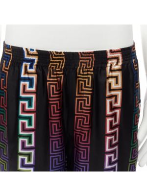 Pantalones cortos de seda Versace Pre-owned
