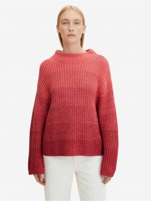 Brīva piegriezuma džemperis Tom Tailor sarkans