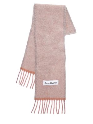 Sciarpa in lana d'alpaca Acne Studios rosa