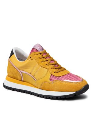 Sneakersy Togoshi żółte