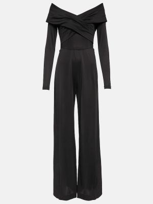Ολόσωμη φόρμα από ζέρσεϋ Diane Von Furstenberg μαύρο