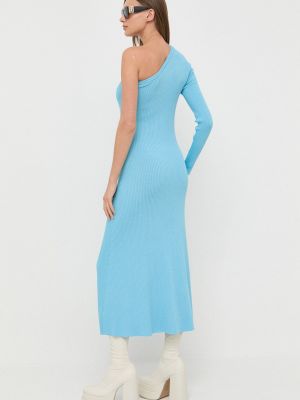 Midi šaty Ivy Oak modré