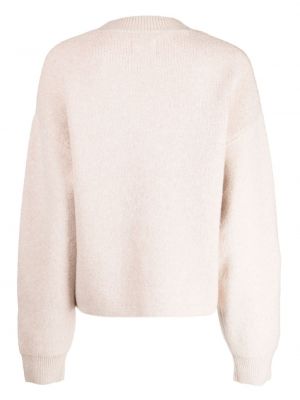 Džemperis ar apaļu kakla izgriezumu Izzue rozā